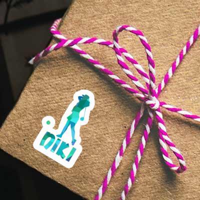 Sticker Golfer Niki Gift package Image