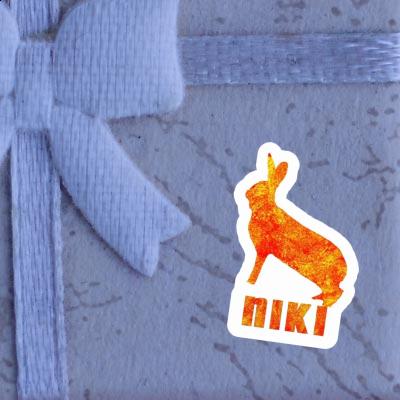 Niki Autocollant Lapin Notebook Image