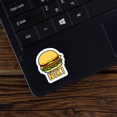 Aufkleber Niki Cheeseburger Notebook Image