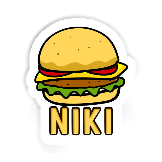 Beefburger Sticker Niki Notebook Image