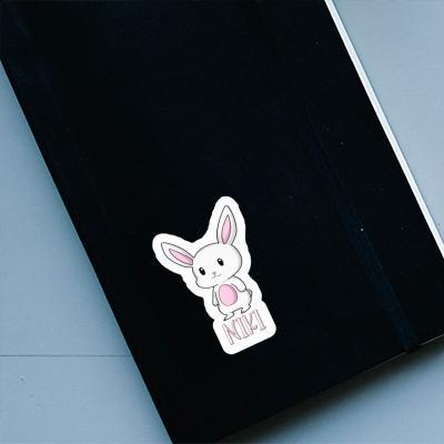 Sticker Rabbit Niki Laptop Image