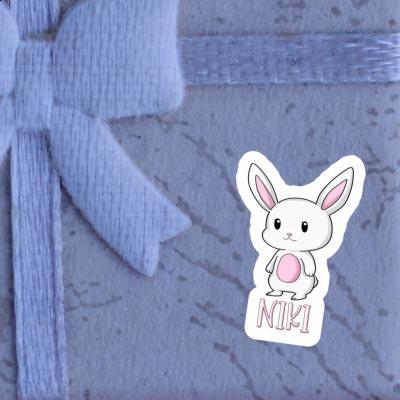 Sticker Rabbit Niki Gift package Image