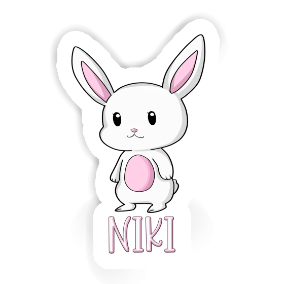 Sticker Rabbit Niki Notebook Image