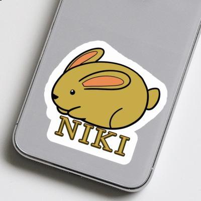 Autocollant Lapin Niki Laptop Image