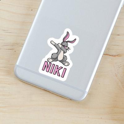 Sticker Dabbing Hare Niki Image