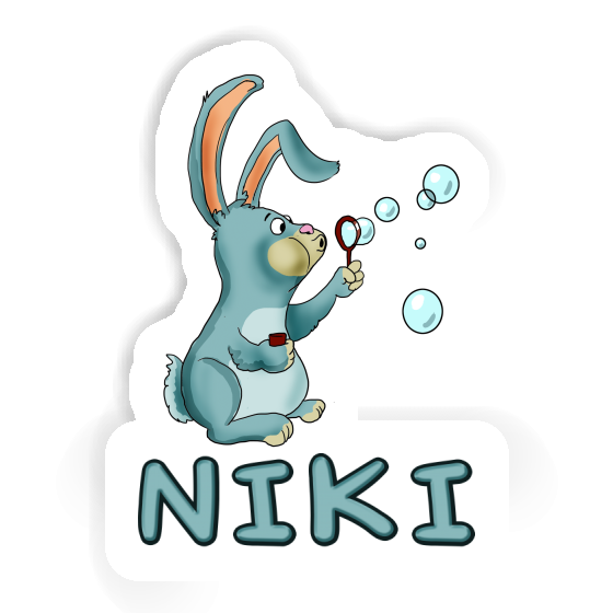 Sticker Hare Niki Notebook Image