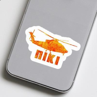 Sticker Helicopter Niki Gift package Image