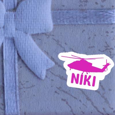 Sticker Niki Helicopter Image