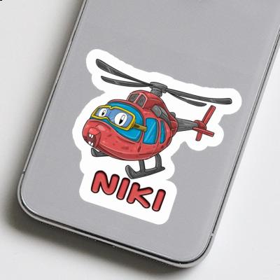 Sticker Hubschrauber Niki Gift package Image