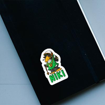 Hip-Hop Penguin Sticker Niki Notebook Image