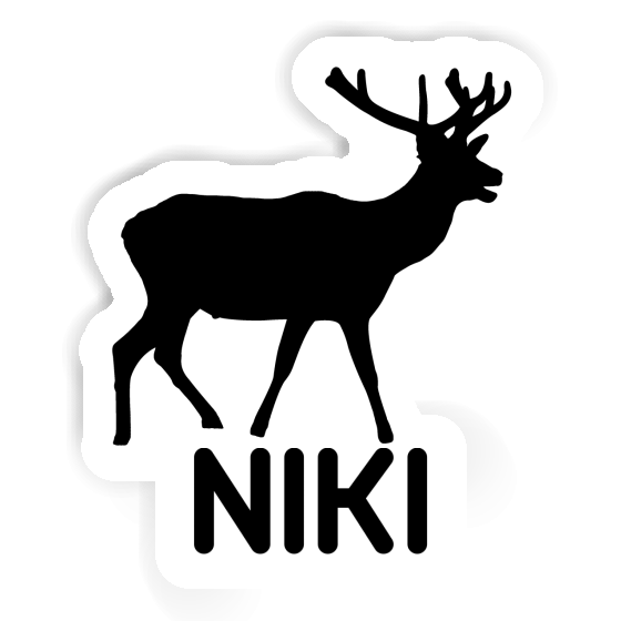 Autocollant Cerf Niki Laptop Image