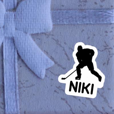 Eishockeyspieler Sticker Niki Notebook Image