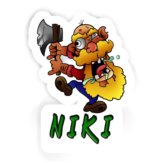 Lumberjack Sticker Niki Image