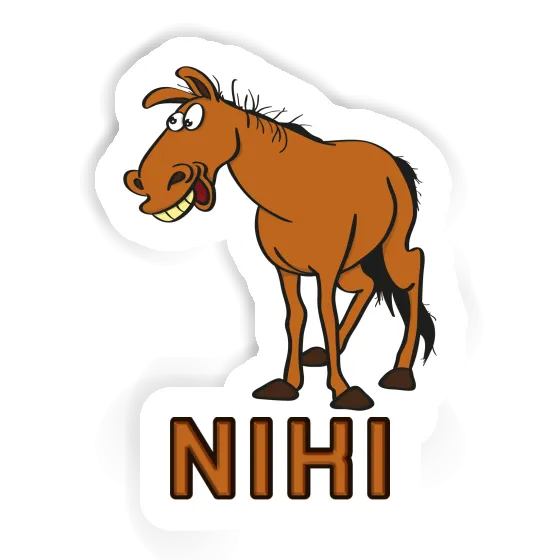 Sticker Niki Pferd Gift package Image