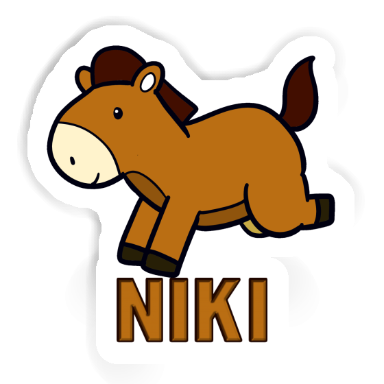 Niki Sticker Horse Image