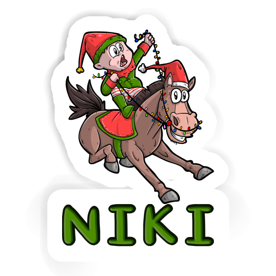 Sticker Niki Horse Notebook Image