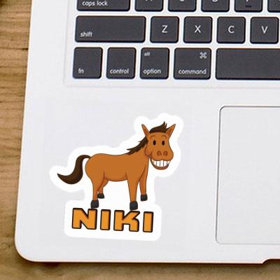 Horse Sticker Niki Laptop Image