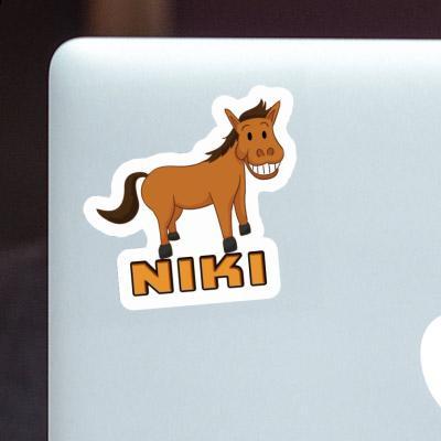 Horse Sticker Niki Notebook Image