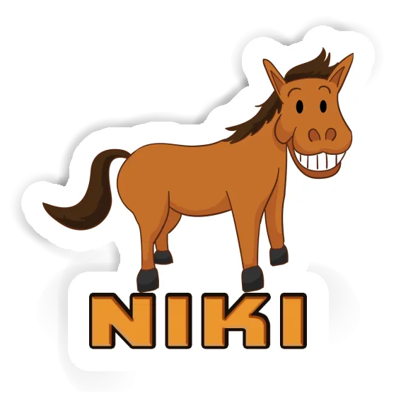 Horse Sticker Niki Image