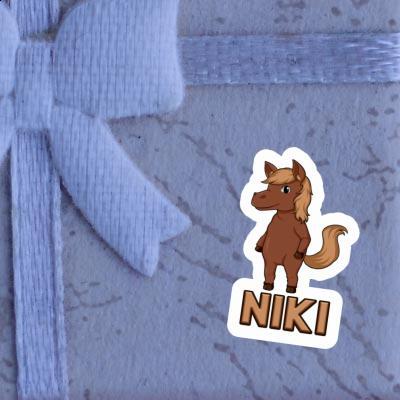 Sticker Niki Horse Notebook Image