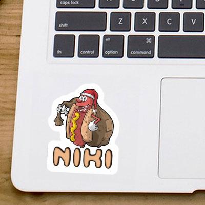 Sticker Hot Dog Niki Gift package Image