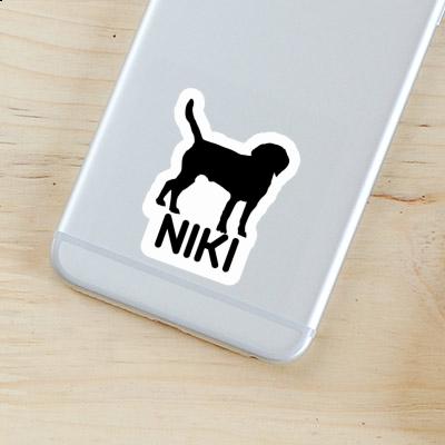 Chien Autocollant Niki Image