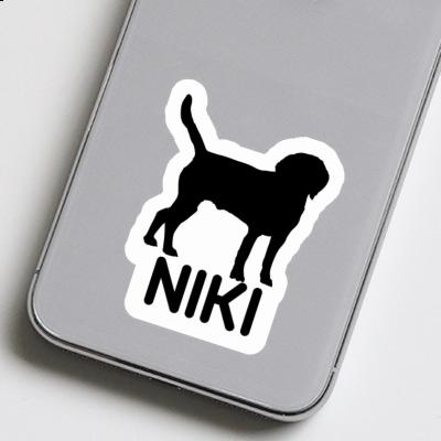 Chien Autocollant Niki Laptop Image