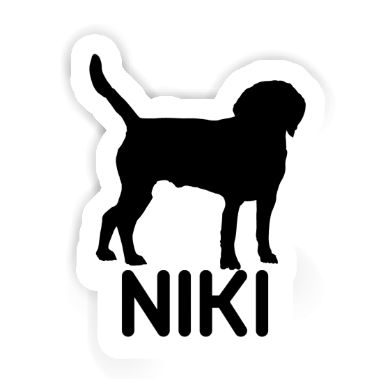 Chien Autocollant Niki Gift package Image