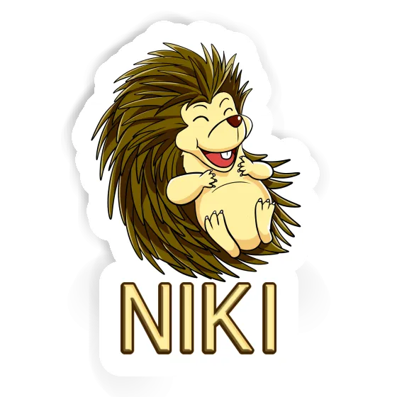 Niki Sticker Hedgehog Gift package Image