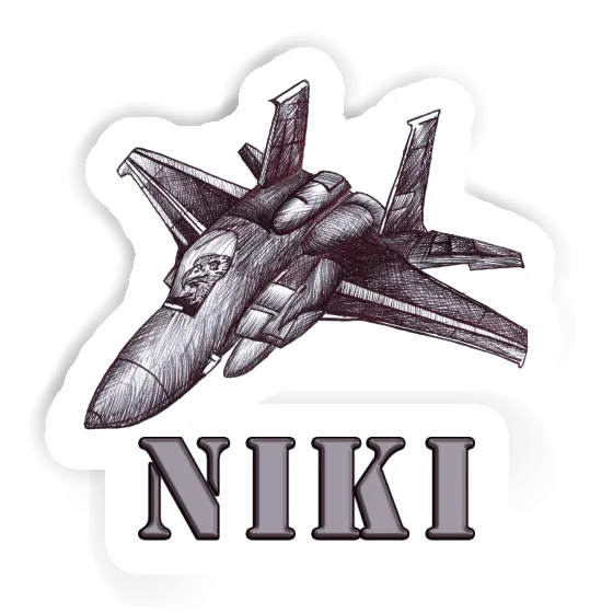 Niki Sticker Flugzeug Gift package Image