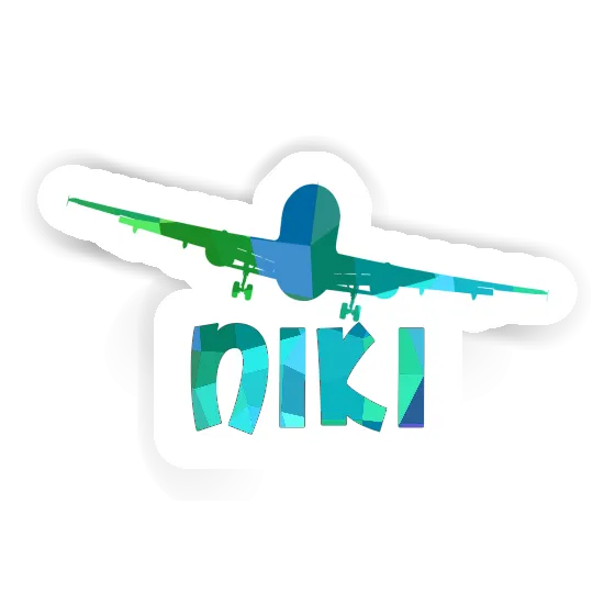 Flugzeug Sticker Niki Notebook Image