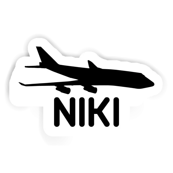 Sticker Jumbo-Jet Niki Image