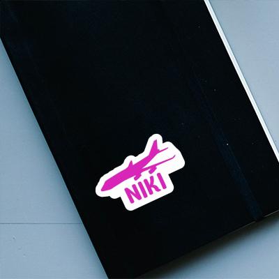 Sticker Niki Jumbo-Jet Notebook Image