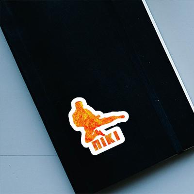 Sticker Karateka Niki Gift package Image