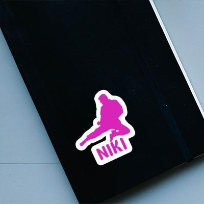 Sticker Niki Karateka Image