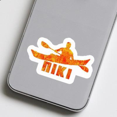 Sticker Kayaker Niki Laptop Image