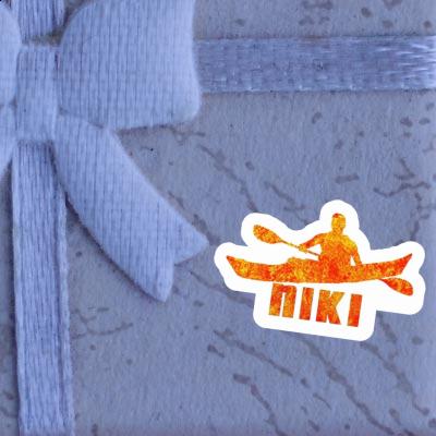 Sticker Kayaker Niki Notebook Image