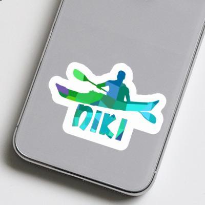 Kayaker Sticker Niki Notebook Image