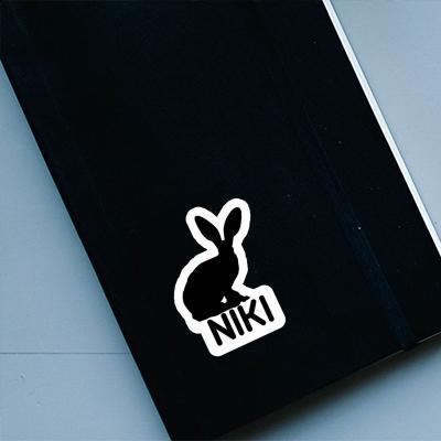 Sticker Rabbit Niki Notebook Image