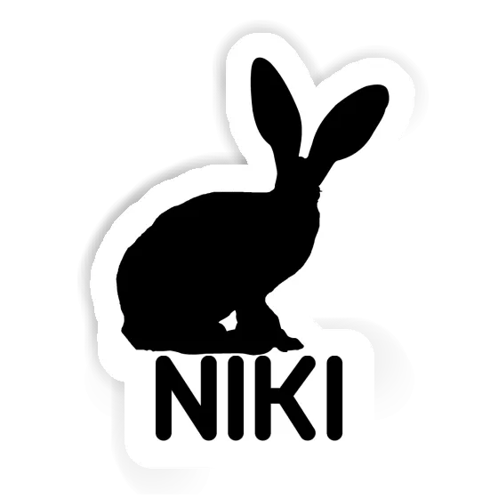 Sticker Rabbit Niki Gift package Image