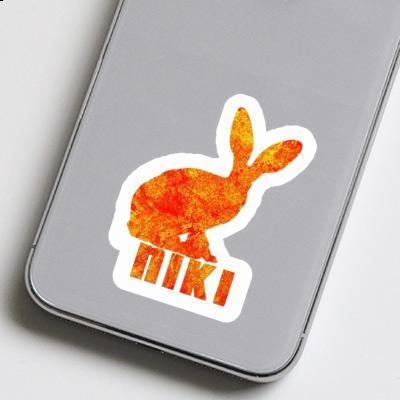 Lapin Autocollant Niki Image