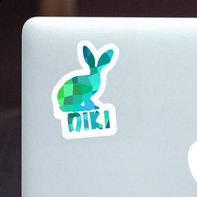 Autocollant Niki Lapin Laptop Image