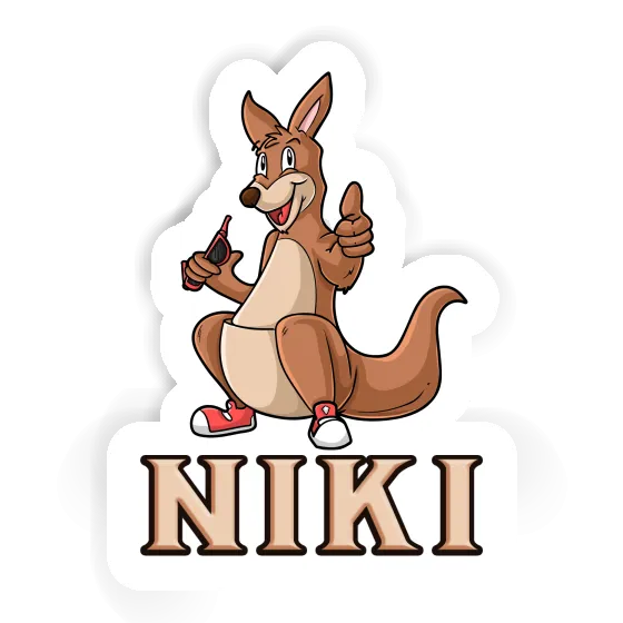 Kangaroo Sticker Niki Gift package Image