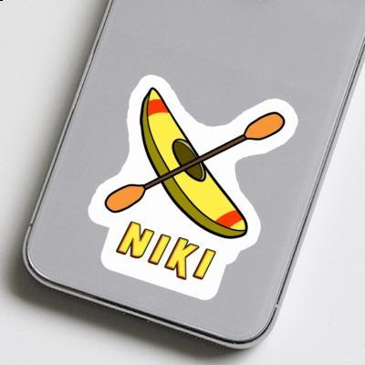 Sticker Canoe Niki Image