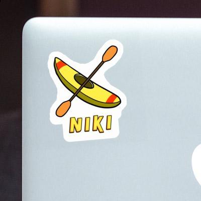 Sticker Canoe Niki Notebook Image