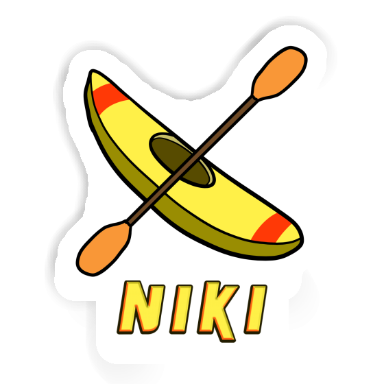 Sticker Canoe Niki Gift package Image