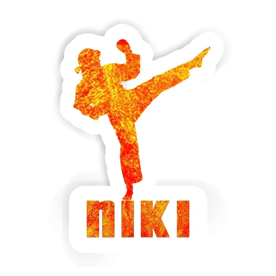 Karateka Sticker Niki Image