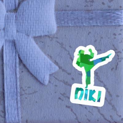 Sticker Karateka Niki Notebook Image