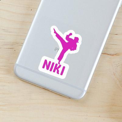 Sticker Karateka Niki Gift package Image