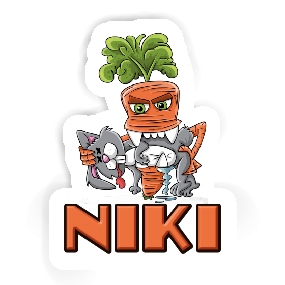 Niki Sticker Monster-Karotte Notebook Image